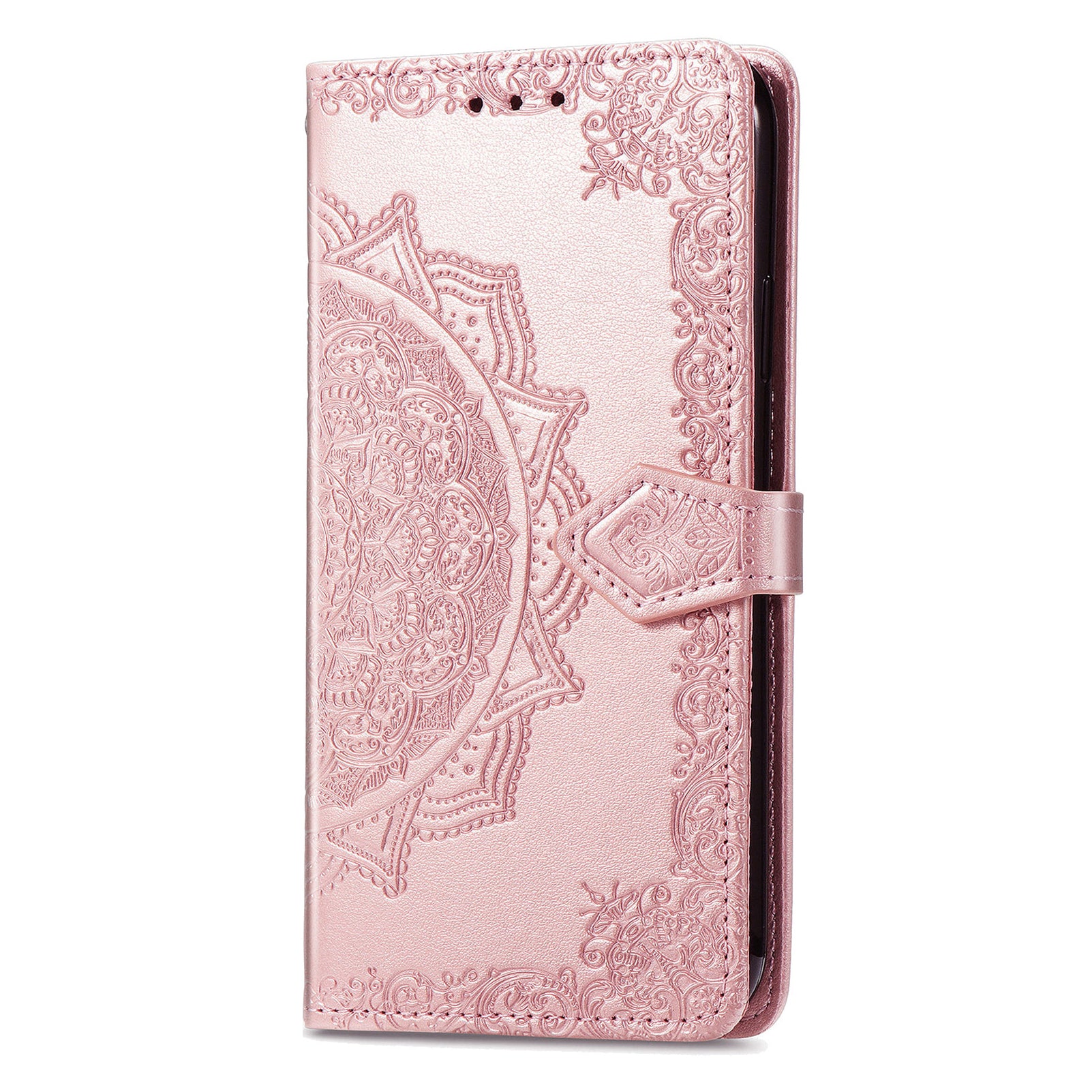 For ZTE Blade A73 Case PU Leather Embossed Phone Wallet Cover with Card Slots For ZTE Blade A73 Case PU Leather Embossed Phone Wallet Cover with Card Slots